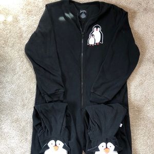 Adult size penguin onesie- size S
